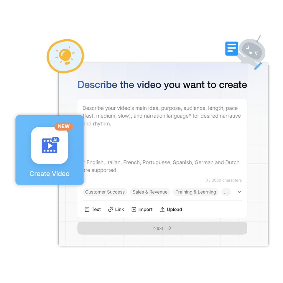 Upload product clips into Visla’s Etsy video creator and auto-tag them in your Private Stock.